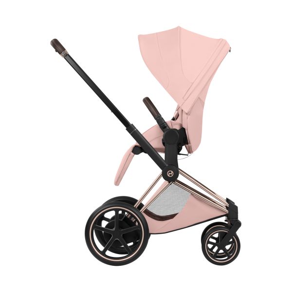 Cybex e-Priam 5 Style Kinderwagen 2-in-1 - Rosegold/Peach Pink Cybex e-Priam 5 Style Kinderwagen 2-in-1 - Rosegold/Peach Pink