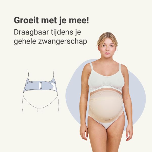 Carriwell Verstelbare Buikband Overbelly Honey S/M