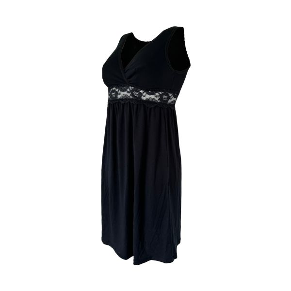 Carriwell Zwangerschapsnachthemd Zwart L