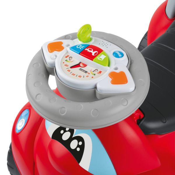 Chicco Billy Walk and Ride Loopwagen - Eco+ - Rood Chicco Billy Walk and Ride Loopwagen - Eco+ - Rood