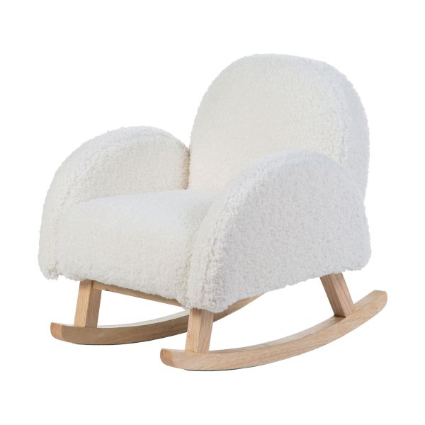 Childhome Schommelstoel Voor Kinderen - Teddy - Ecru Naturel