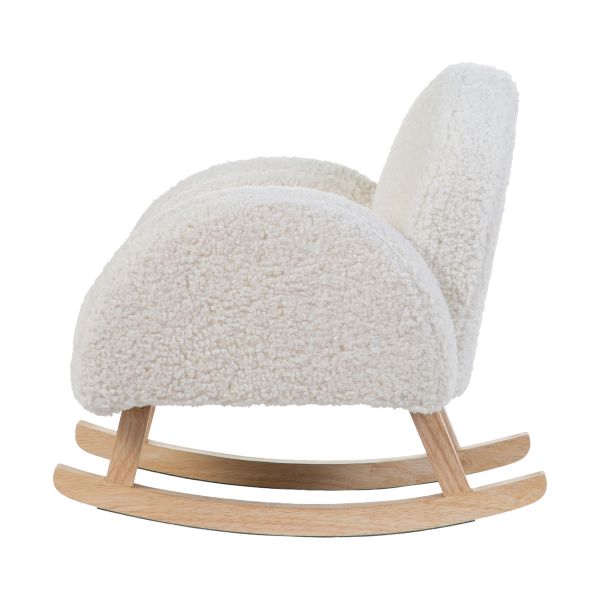 Childhome Schommelstoel Voor Kinderen - Teddy - Ecru Naturel