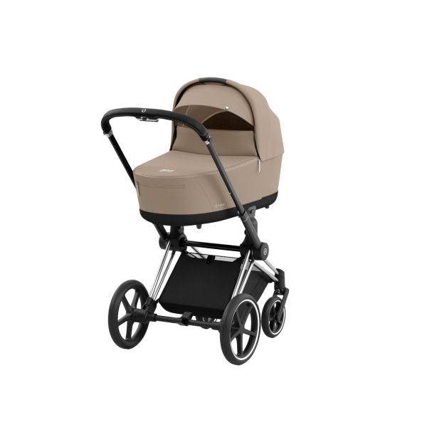 Cybex Kinderwagen 2-in-1 Priam 4 Chrome Black / Chrome - Cozy Beige Cybex Kinderwagen 2-in-1 Priam 4 Chrome Black / Chrome - Cozy Beige