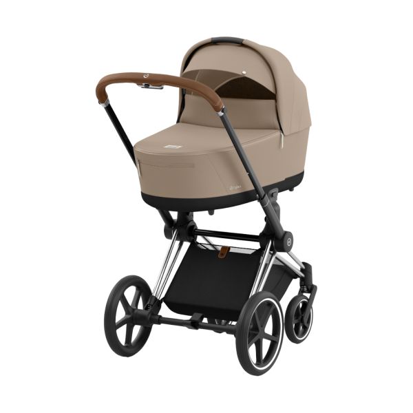 Cybex Kinderwagen 2-in-1 Priam 4 Chrome Brown / Chrome - Cozy Beige Cybex Kinderwagen 2-in-1 Priam 4 Chrome Brown / Chrome - Cozy Beige