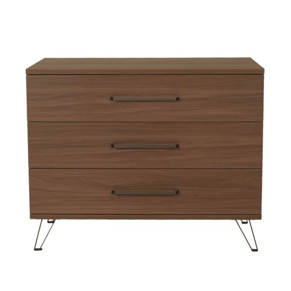 Interbaby Ledikant 70x140 - Commode - Hanglegkast Jersey Interbaby Ledikant 70x140 - Commode - Hanglegkast Jersey