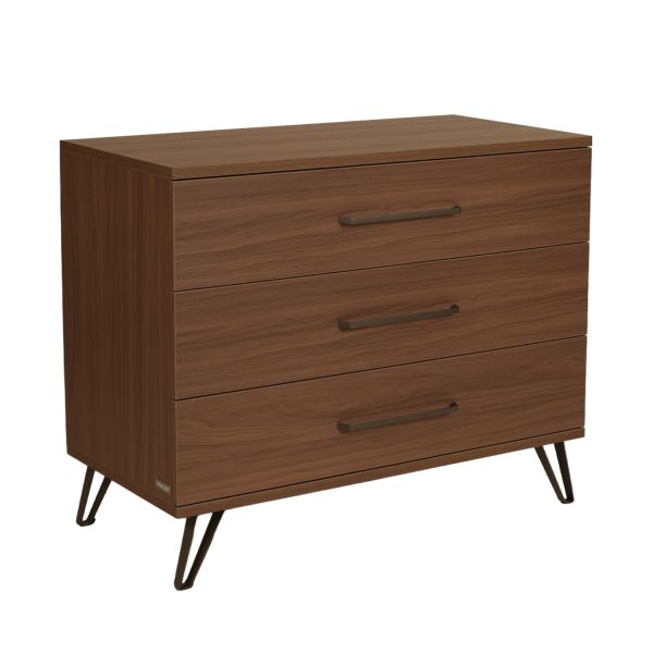 Interbaby Ledikant 70x140 - Commode - Hanglegkast Jersey Interbaby Ledikant 70x140 - Commode - Hanglegkast Jersey