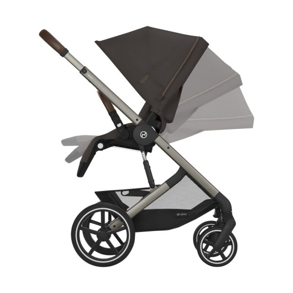 Cybex Balios S Lux Kinderwagen - Chocolate Brown | Brown Cybex Balios S Lux Kinderwagen - Chocolate Brown | Brown