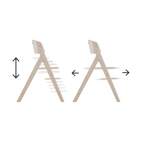 Cybex Kinderstoel Click & Fold All Natural - Light Natural 3 In 1 Cybex Kinderstoel Click & Fold All Natural - Light Natural 3 In 1