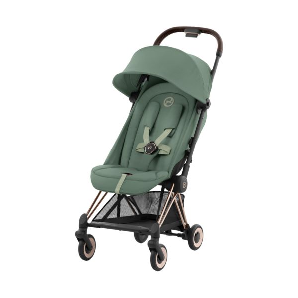 Cybex Buggy COYA Rosegold  Leaf Green - Dark Green 
