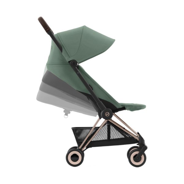 Cybex Buggy COYA Rosegold  Leaf Green - Dark Green 

