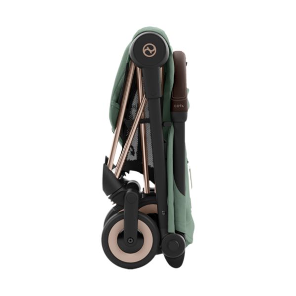 Cybex Buggy COYA Rosegold  Leaf Green - Dark Green 

