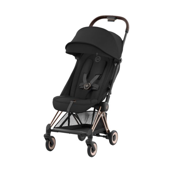 Cybex Buggy COYA Rosegold Sepia Black - Black 
