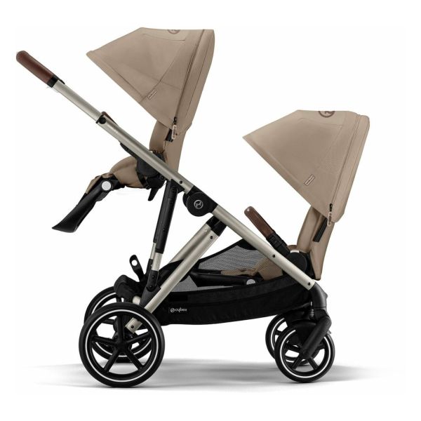 Cybex Duowagen Gazelle S Almond Beige - Beige Cybex Duowagen Gazelle S Almond Beige - Beige
