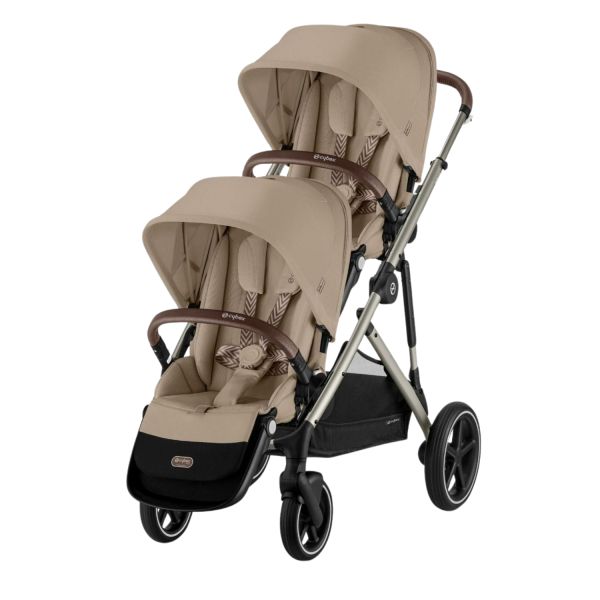 Cybex Duowagen Gazelle S Almond Beige - Beige Cybex Duowagen Gazelle S Almond Beige - Beige