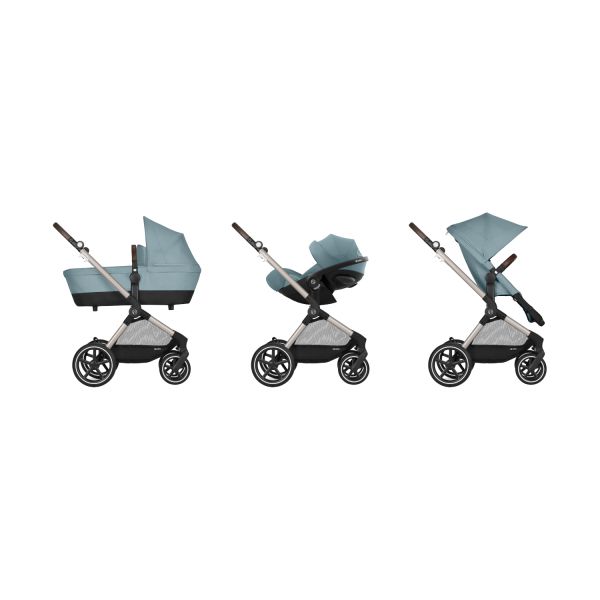 Cybex EOS Lux Kinderwagen 2-in-1 - Stormy Blue / Light Blue Cybex EOS Lux Kinderwagen 2-in-1 - Stormy Blue / Light Blue