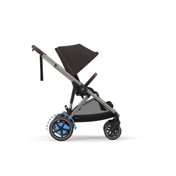 Cybex E-Gazelle S Kinderwagen 2-in-1 Chocolate Brown Cybex E-Gazelle S Kinderwagen 2-in-1 Chocolate Brown