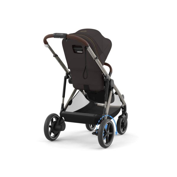 Cybex E-Gazelle S Kinderwagen 2-in-1 Chocolate Brown Cybex E-Gazelle S Kinderwagen 2-in-1 Chocolate Brown