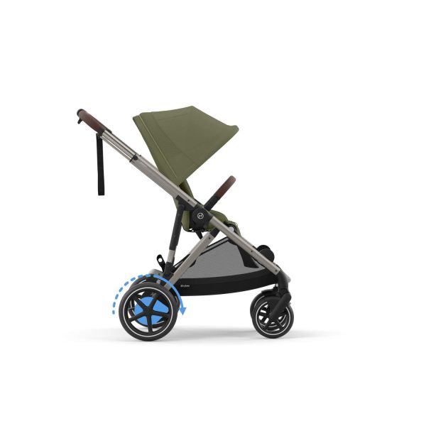 Cybex E-Gazelle S Kinderwagen 2-in-1 Moss Green