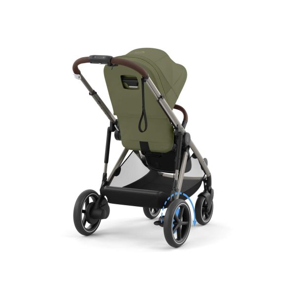 Cybex E-Gazelle S Kinderwagen 2-in-1 Moss Green