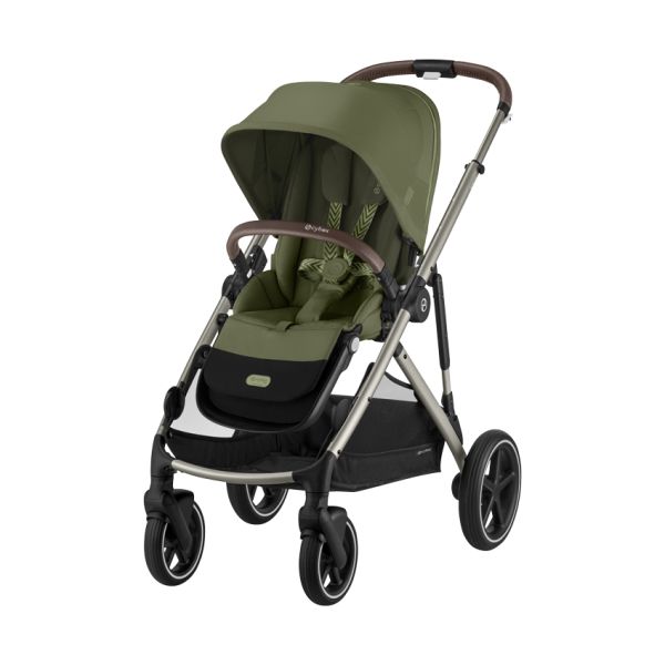 Cybex E-Gazelle S Kinderwagen - Moss Green | Khaki Cybex E-Gazelle S Kinderwagen - Moss Green | Khaki