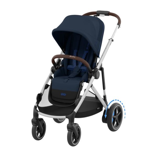 Cybex E-Gazelle S Kinderwagen 2-in-1 - Ocean Blue/Navy blue Cybex E-Gazelle S Kinderwagen 2-in-1 - Ocean Blue/Navy blue