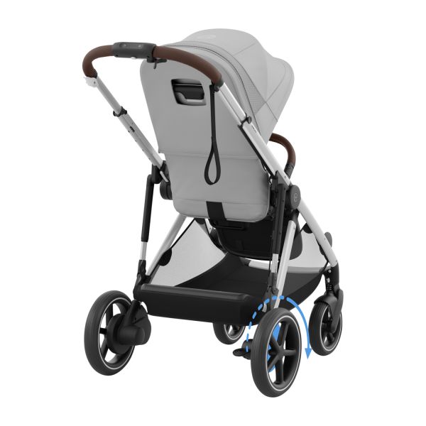 Cybex E-Gazelle S Kinderwagen 2-in-1 Stone Grey/Mid Grey Cybex E-Gazelle S Kinderwagen 2-in-1 Stone Grey/Mid Grey