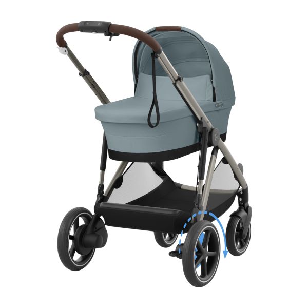 Cybex E-Gazelle S Kinderwagen 2-in-1 -Stormy Blue/Light Blue Cybex E-Gazelle S Kinderwagen 2-in-1 -Stormy Blue/Light Blue