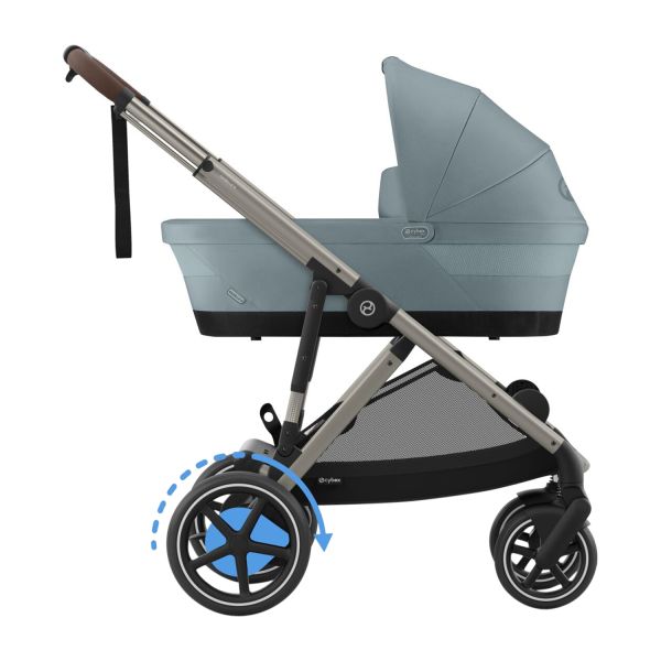 Cybex E-Gazelle S Kinderwagen 2-in-1 -Stormy Blue/Light Blue Cybex E-Gazelle S Kinderwagen 2-in-1 -Stormy Blue/Light Blue