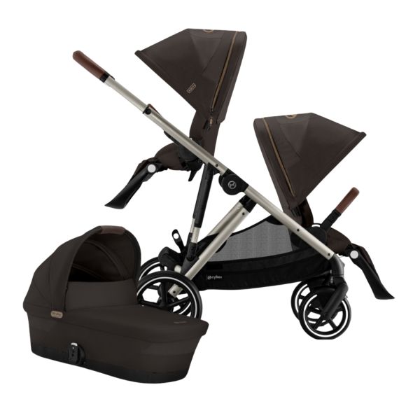 Cybex Duowagen Gazelle S Chocolate Brown Cybex Duowagen Gazelle S Chocolate Brown