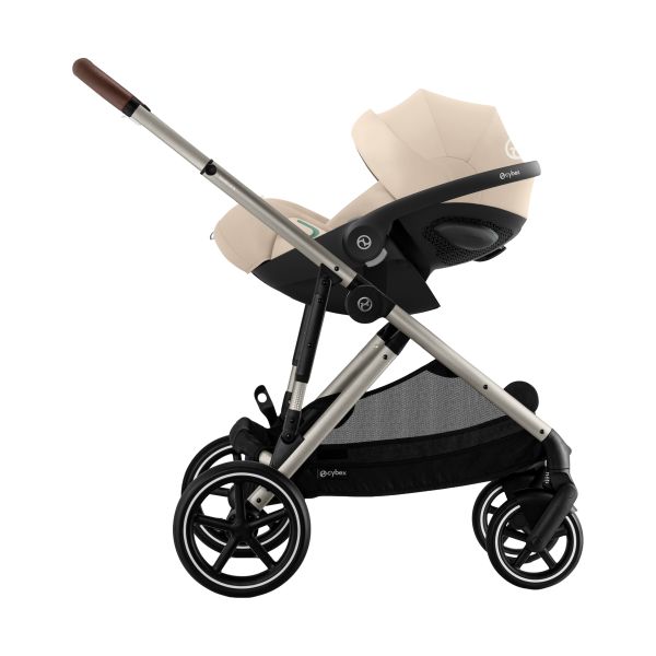 Cybex Gazelle S 3-in-1 Kinderwagen Set S Incl. Amya - Taupe/Almond Beige