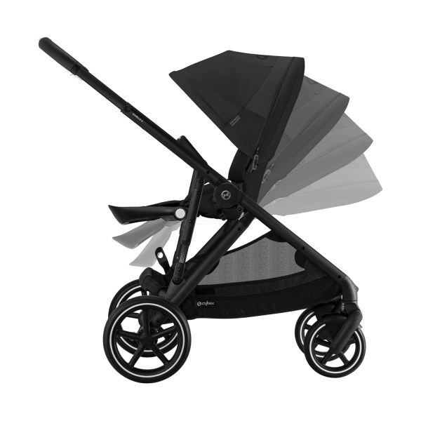 Cybex Gazelle S 3-in-1 Kinderwagen Set XL - Black/Moon Black Cybex Gazelle S 3-in-1 Kinderwagen Set XL - Black/Moon Black