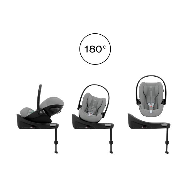 Cybex e-Gazelle S 3-in-1 Kinderwagen Set S - Silver/Stone Grey Cybex e-Gazelle S 3-in-1 Kinderwagen Set S - Silver/Stone Grey