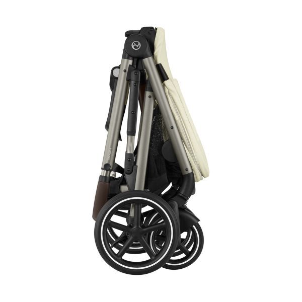 Cybex Kinderwagen Gazelle S Seashell Beige - Light Beige + Reiswieg