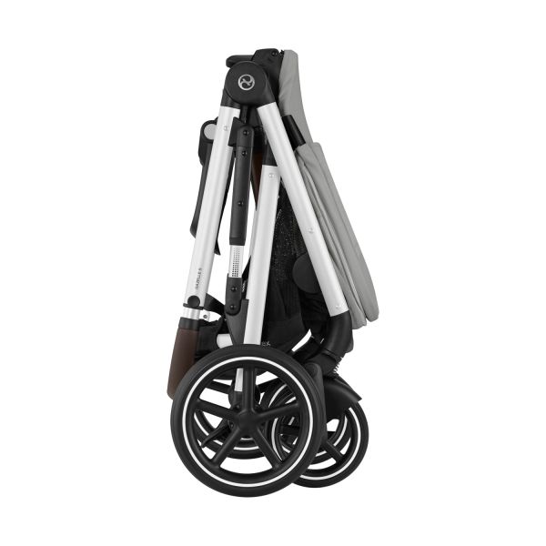 Cybex Gazelle S Kinderwagen - Silver - Stone Grey / Mid Grey Cybex Gazelle S Kinderwagen - Silver - Stone Grey / Mid Grey