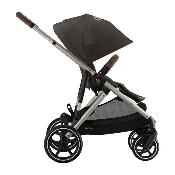 Cybex Gazelle S Kinderwagen - Taupe - Chocolate Brown