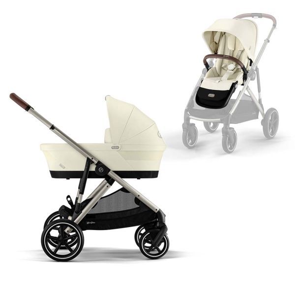 Cybex Gazelle S Kinderwagen 2-in-1 - Taupe - Seashell Beige