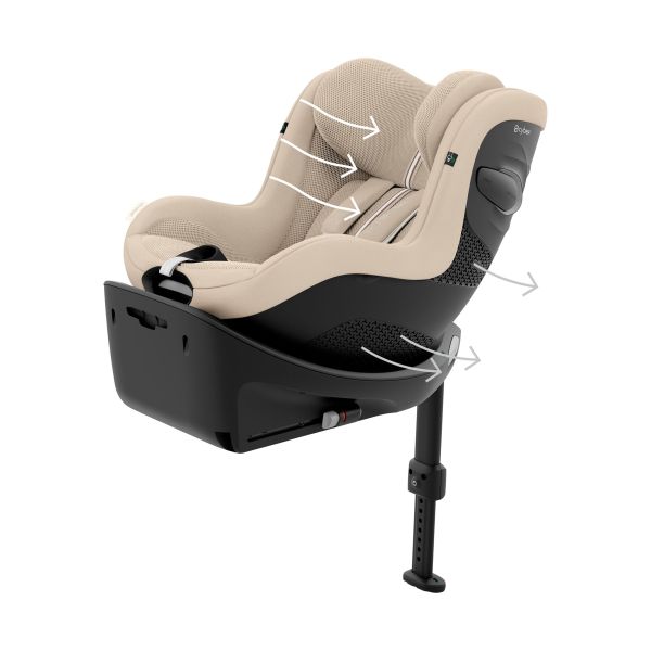 Cybex Sirona G3 Plus Autostoel - Almond Beige Cybex Sirona G3 Plus Autostoel - Almond Beige