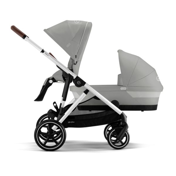 Cybex Tweelingwagen Gazelle S Stone Grey - Mid Grey Cybex Tweelingwagen Gazelle S Stone Grey - Mid Grey