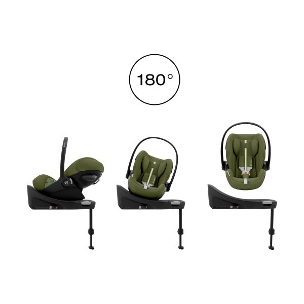 Cybex e-Gazelle S 3-in-1 Kinderwagen Set S Incl. Amya - Taupe/Moss Green Cybex e-Gazelle S 3-in-1 Kinderwagen Set S Incl. Amya - Taupe/Moss Green