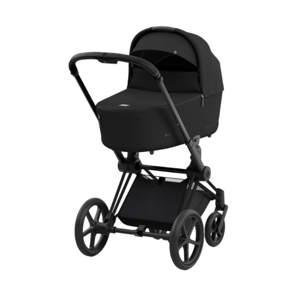 Cybex Kinderwagen 2-in-1 e-Priam 4 Matt Black - Sepia Black Cybex Kinderwagen 2-in-1 e-Priam 4 Matt Black - Sepia Black