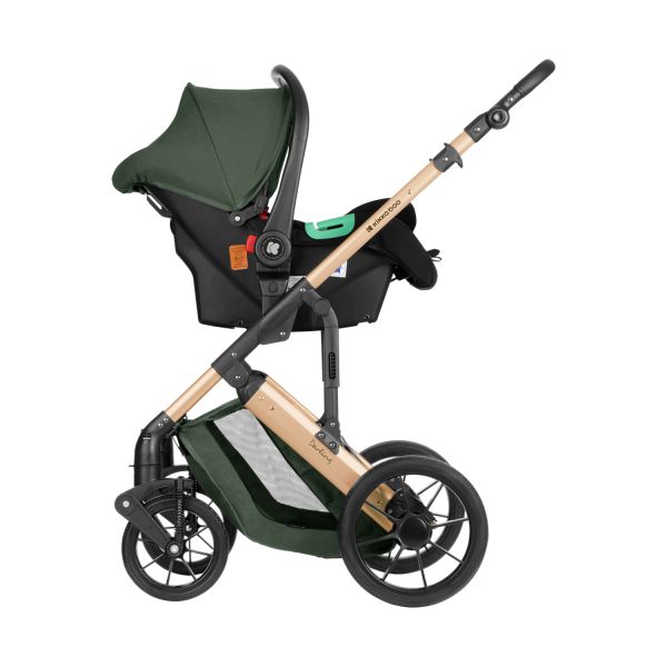 Kikkaboo Darling Kinderwagen 3-in-1 - Leger Groen