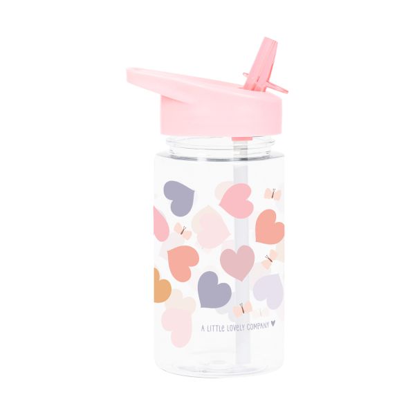 A Little Lovely Company Drinkfles - Hearts