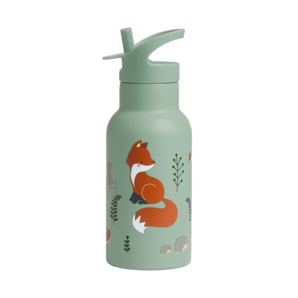 A Little Lovely Company RVS Drinkfles - Forest Friends A Little Lovely Company RVS Drinkfles - Forest Friends