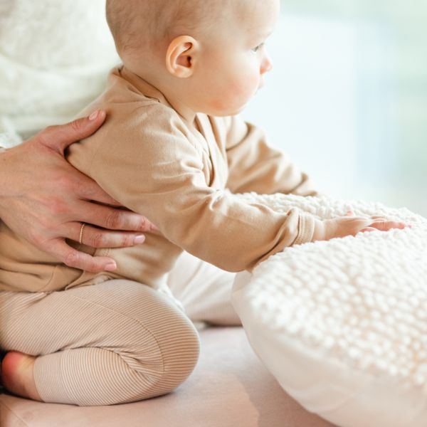 DAY Broekje - Gestreept - Mocha - Mt. 50/56