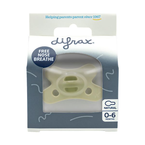 Difrax Fopspeen - Rond - 0-6 Mnd - Lime Emerald Difrax Fopspeen - Rond - 0-6 Mnd - Lime Emerald