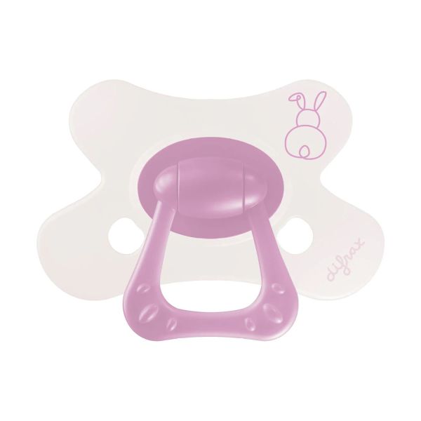 Difrax Natural Fopspeen - 6+ Mnd - Berry Pink Bunny Difrax Natural Fopspeen - 6+ Mnd - Berry Pink Bunny