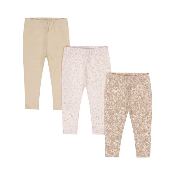 Dirkje Legging - Maat 80 - 3-Pack - Light Peach