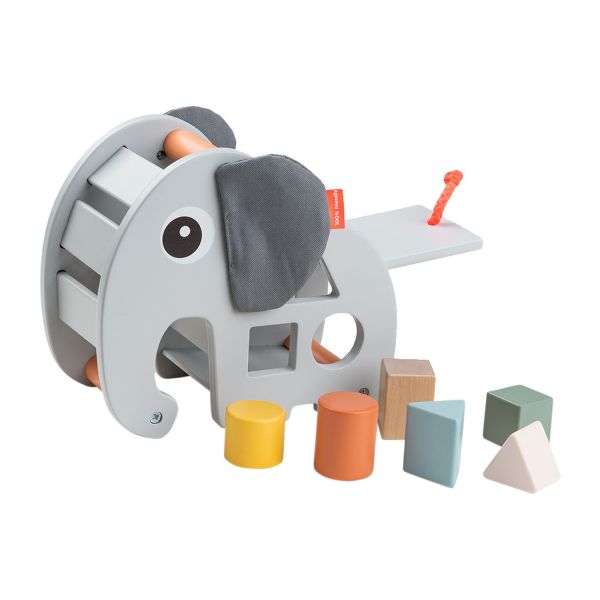 Done By Deer Sorting Box Elphee Grey Done By Deer Sorting Box Elphee Grey