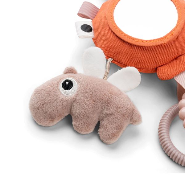 Done By Deer Activity Mirror To-Go Happy Clouds Papaya