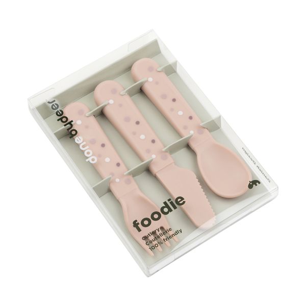 Done By Deer Bestek - Happy Dots - 3-Delig - Powder Done By Deer Bestek - Happy Dots - 3-Delig - Powder